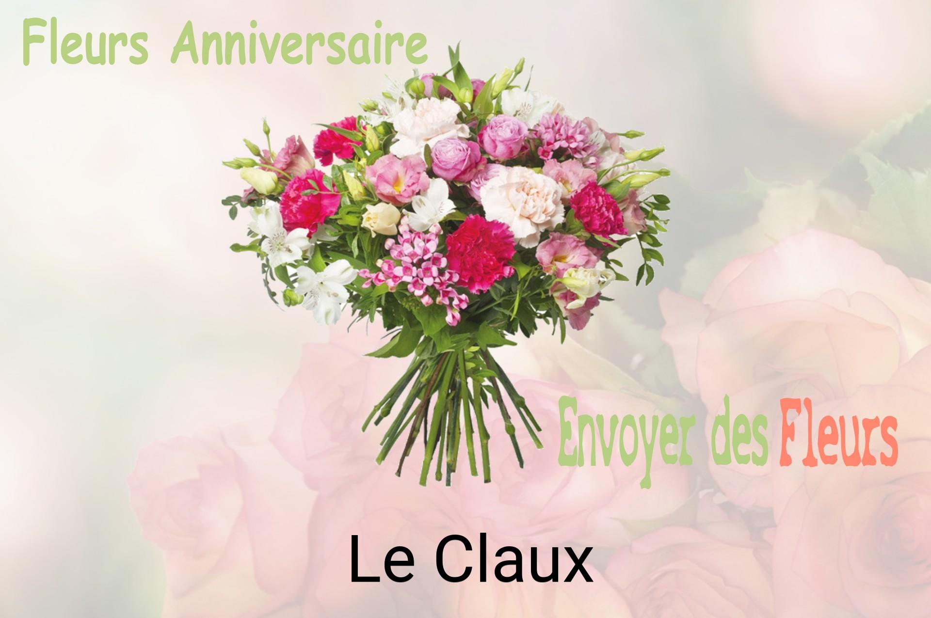 Bouquet de fleurs d’anniversaire livré à Le Claux