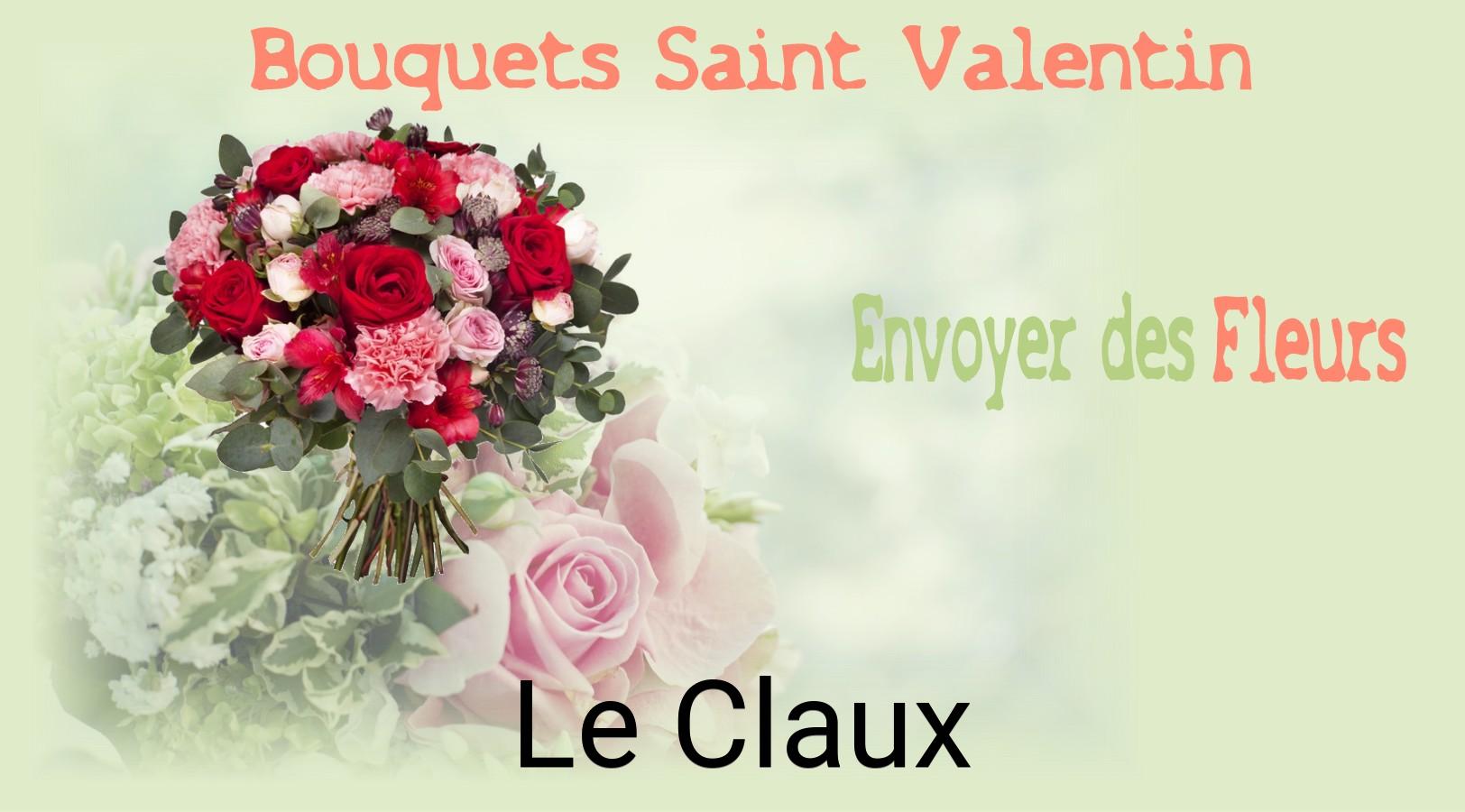 Roses de Saint-Valentin livrées à Le Claux